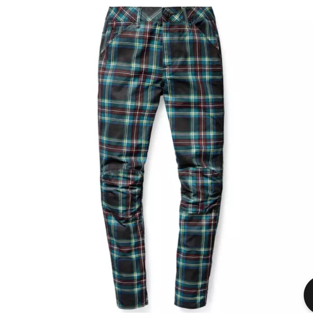 G-STAR ELWOOD X25 Stewart Black Tartan Print